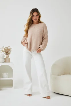 Best Harvie Knit - Cappuccino Jumpers|Jumpers