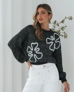 Havena Knit - Black Jumpers|Jumpers