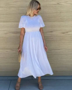 Discount Iolana Dress - White Curve Dresses|Maternity Dresses
