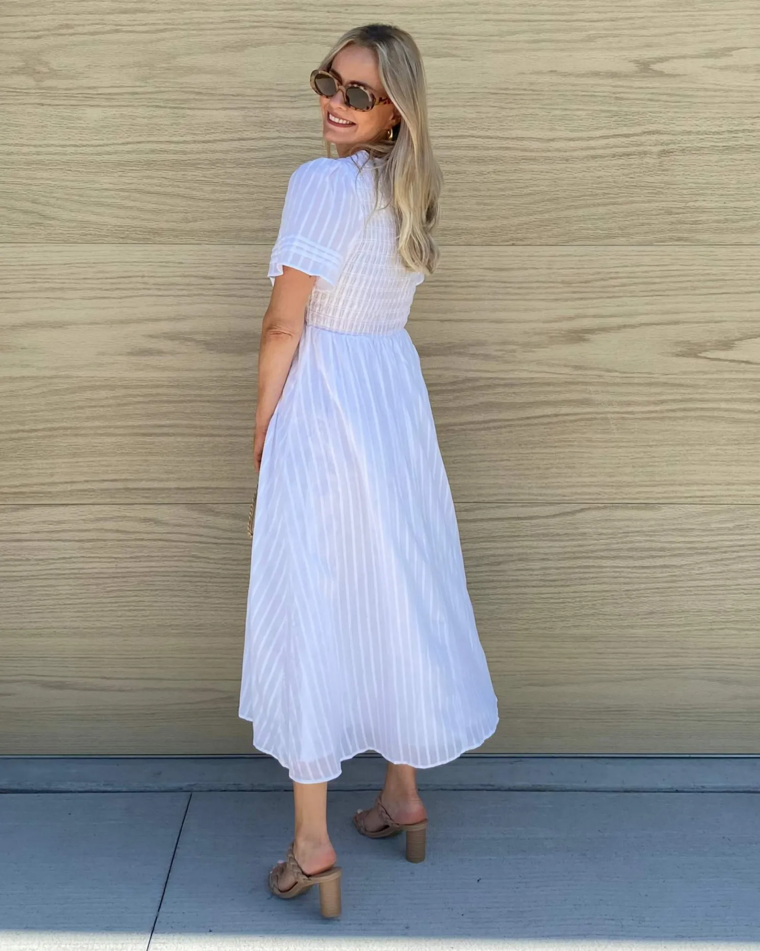 Discount Iolana Dress - White Curve Dresses|Maternity Dresses