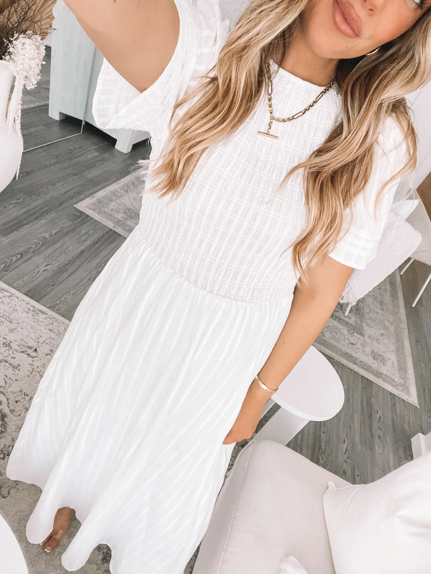 Discount Iolana Dress - White Curve Dresses|Maternity Dresses