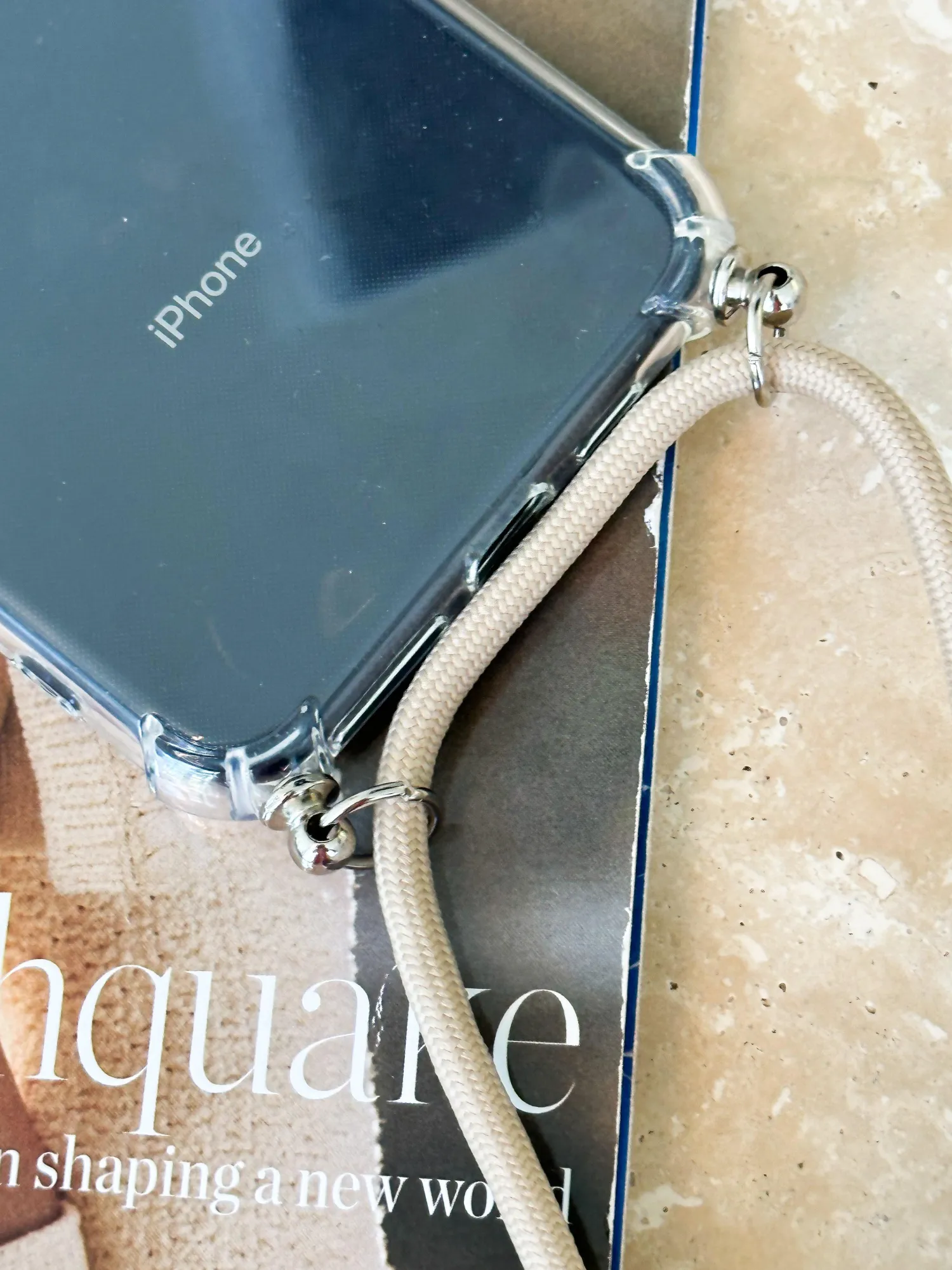 Best Iphone Case - Beige Strap Accessories