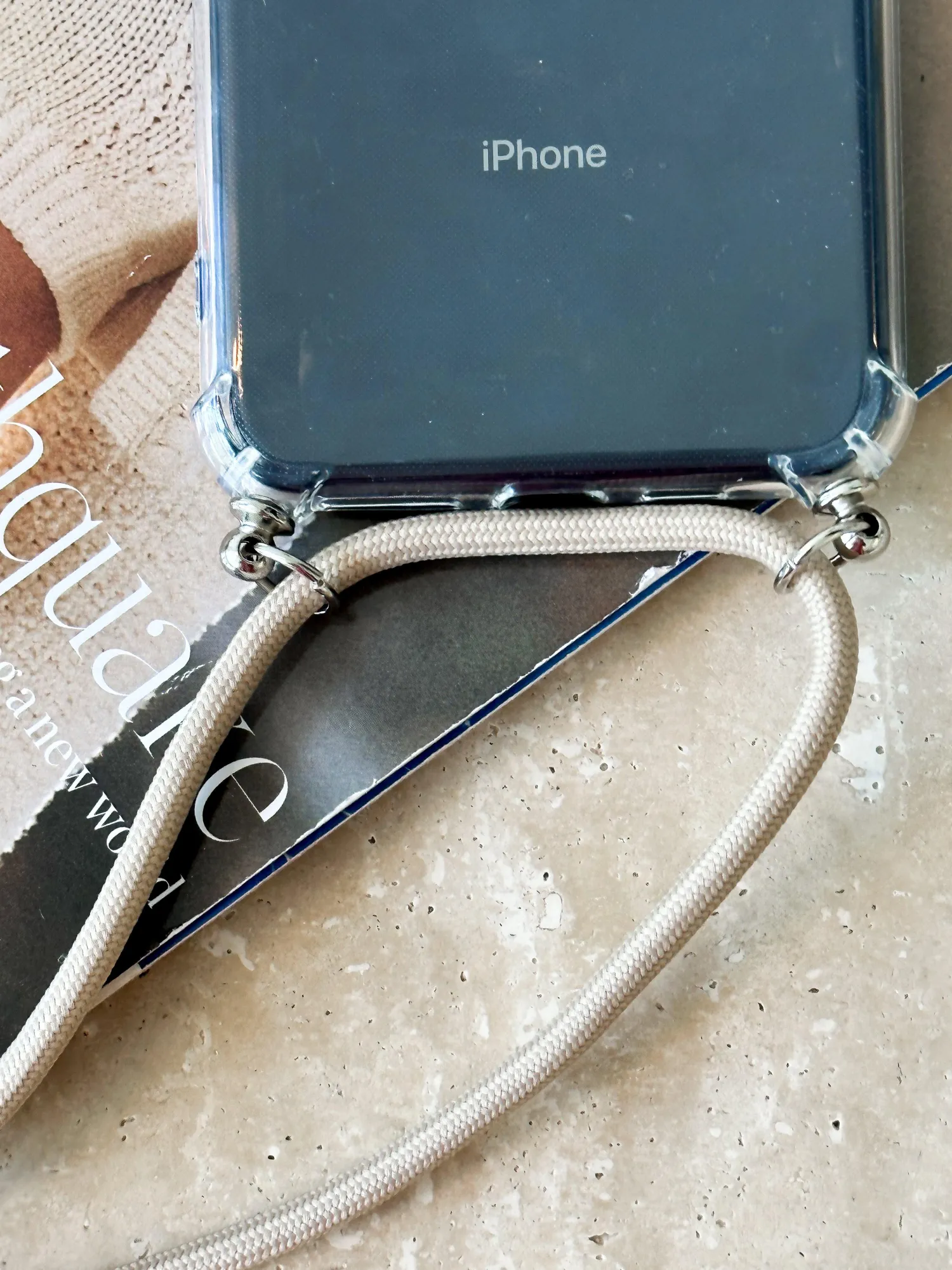 Best Iphone Case - Beige Strap Accessories