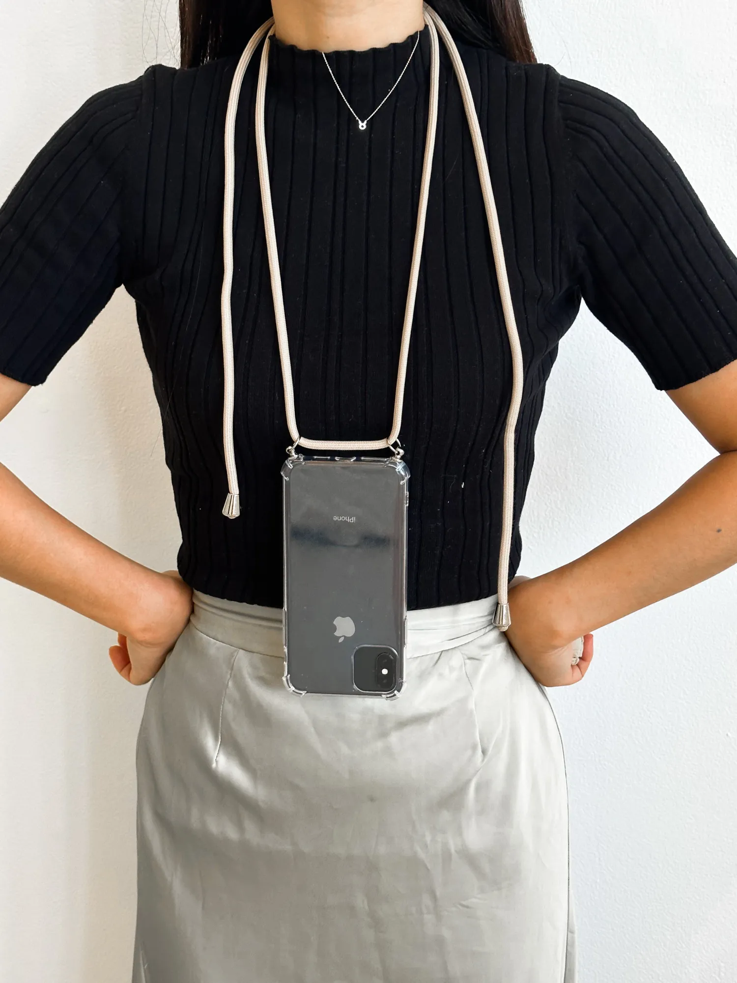 Best Iphone Case - Beige Strap Accessories