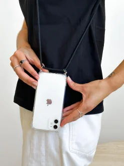 Outlet Iphone Case - Black Strap Accessories