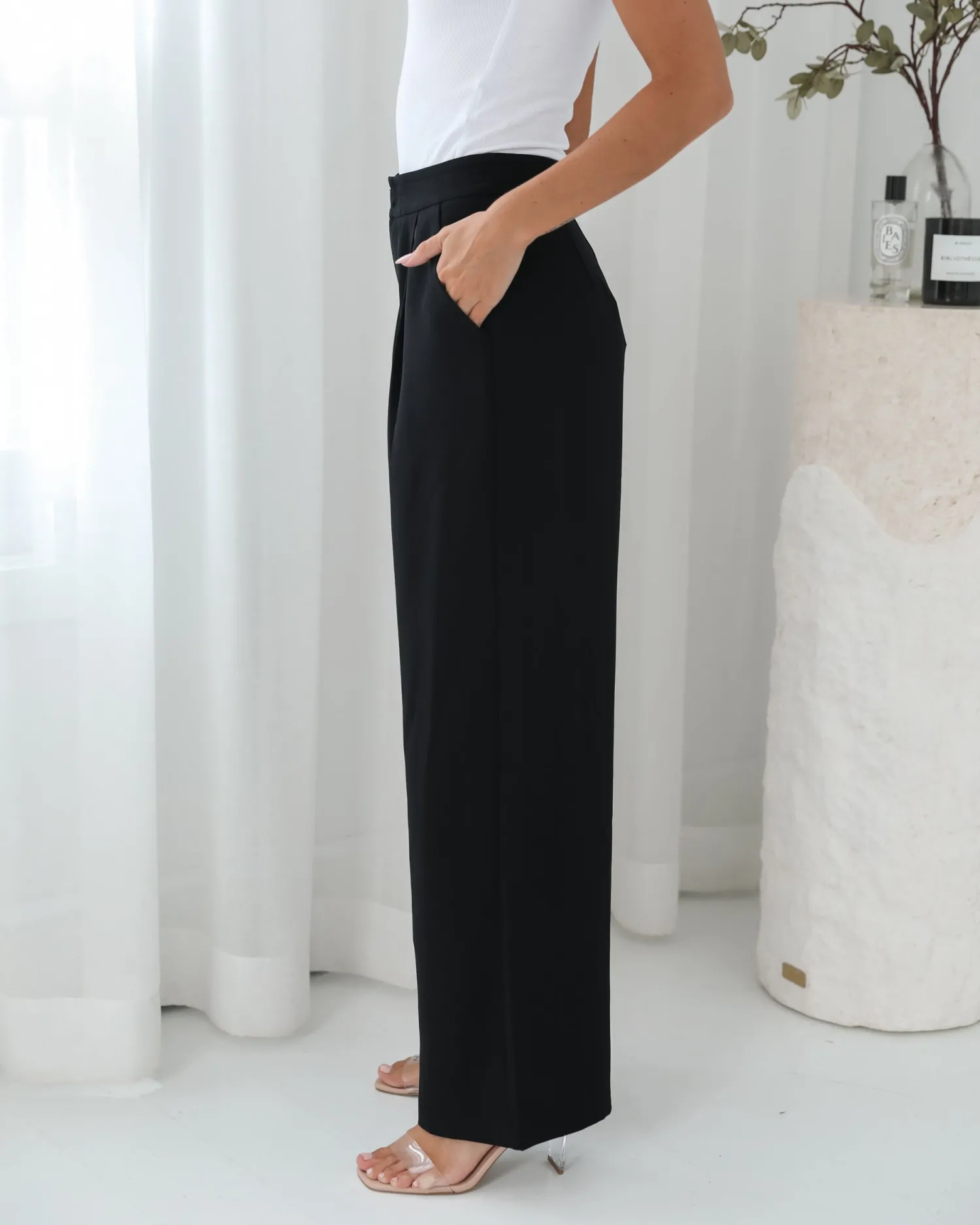 Best Isela Pants - Black Pants|Bottoms