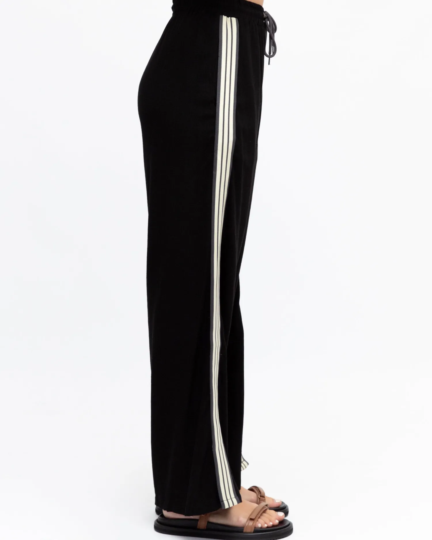 Clearance Iverie Pants - Black Multi Pants|Bottoms