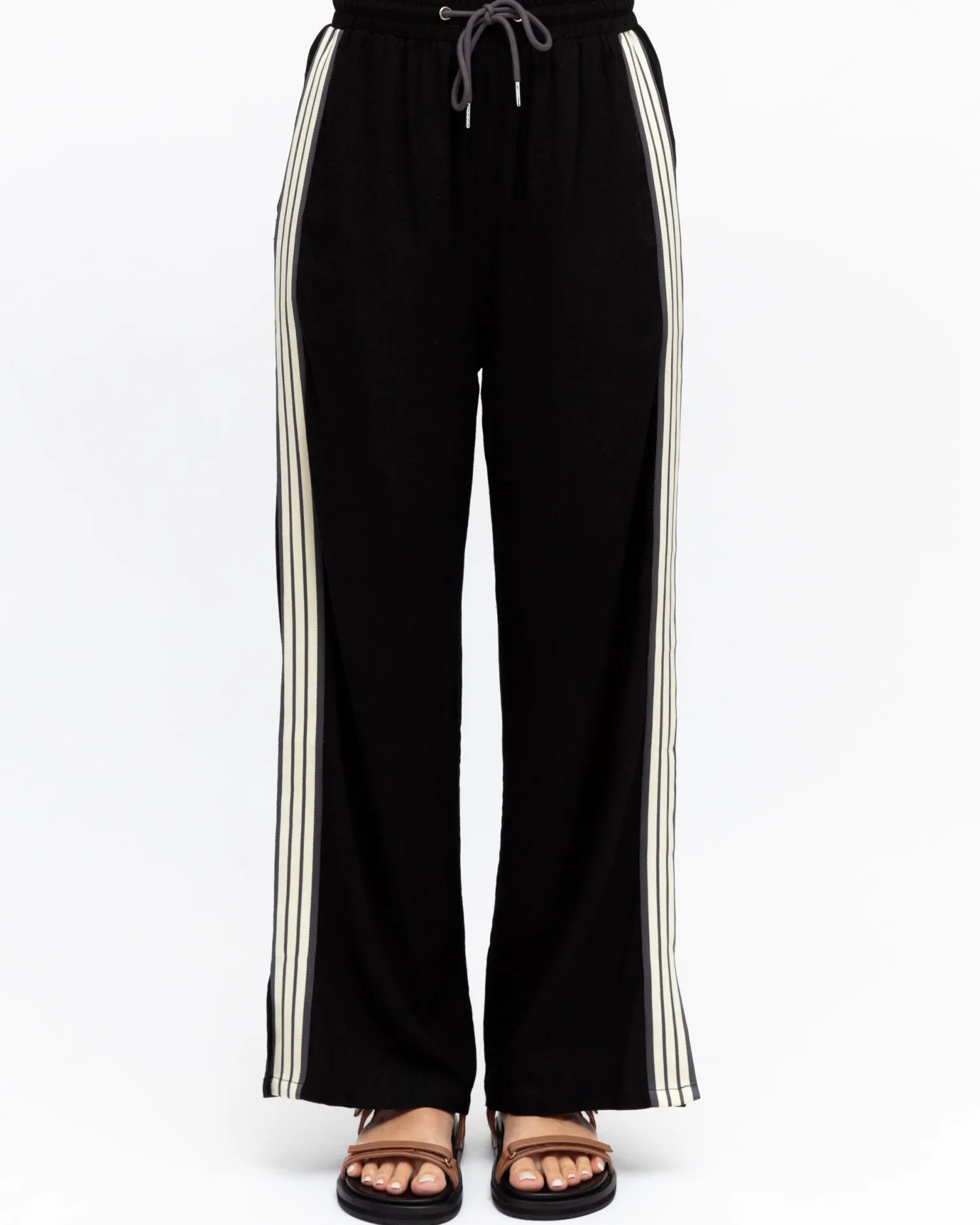 Clearance Iverie Pants - Black Multi Pants|Bottoms