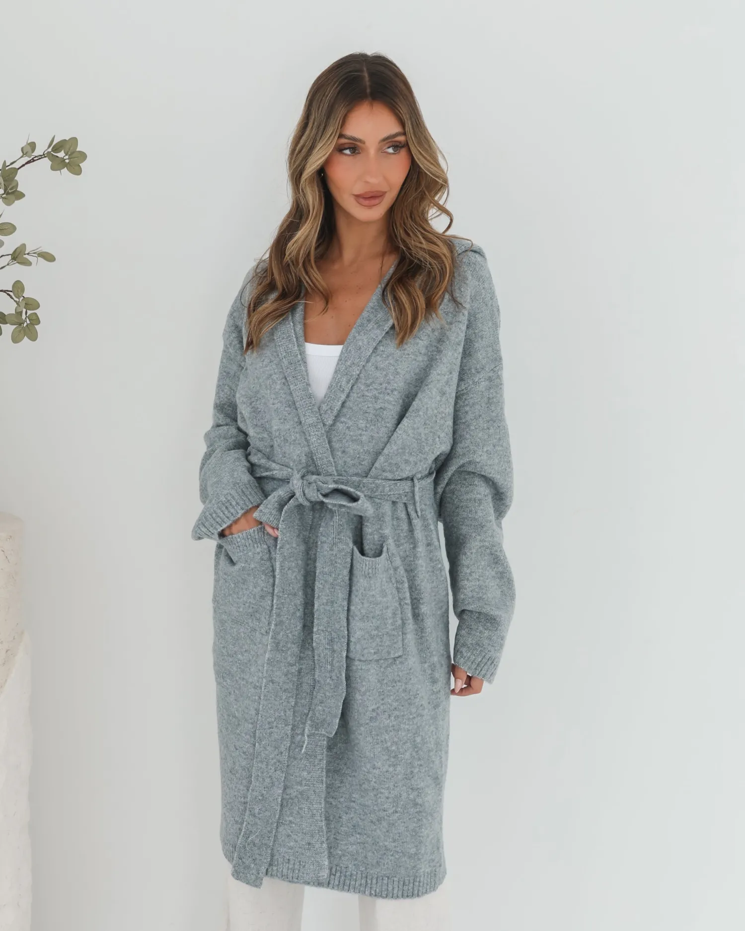 Sale Johanne Coatigan - Grey Knitwear & Jumpers|Knitwear