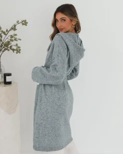 Sale Johanne Coatigan - Grey Knitwear & Jumpers|Knitwear