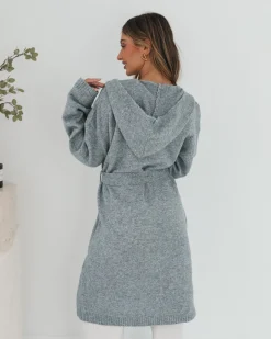 Sale Johanne Coatigan - Grey Knitwear & Jumpers|Knitwear