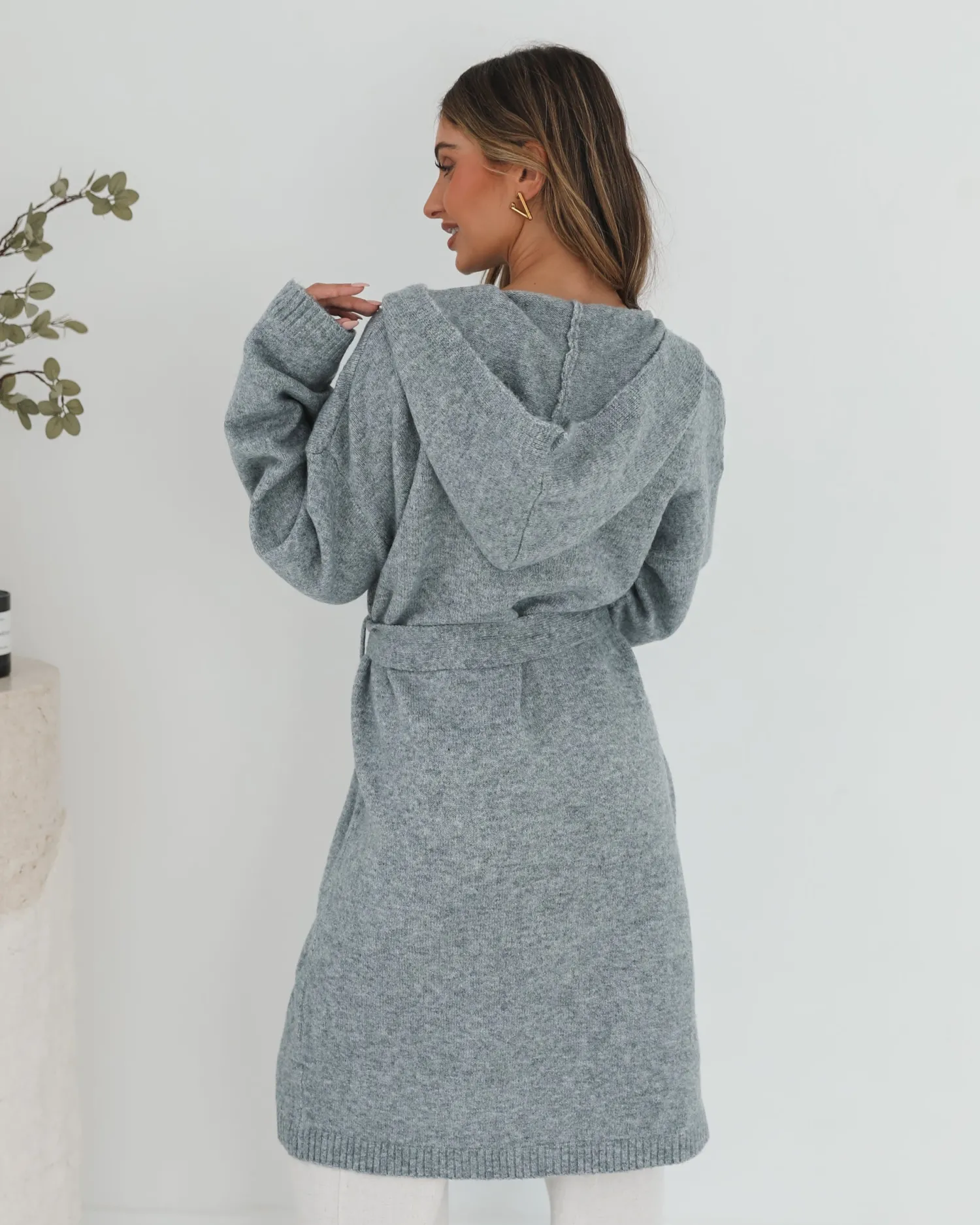 Sale Johanne Coatigan - Grey Knitwear & Jumpers|Knitwear