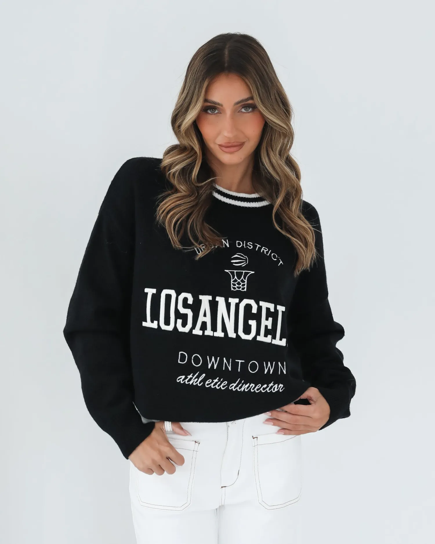 Kanoe Knit - Black Print Jumpers|Jumpers
