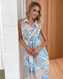 Hot Kelandra Dress - Multi Curve Dresses|Maternity Dresses