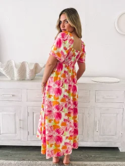 Hot Lanna Dress - Cherry Blossom Curve Dresses|Maternity Dresses