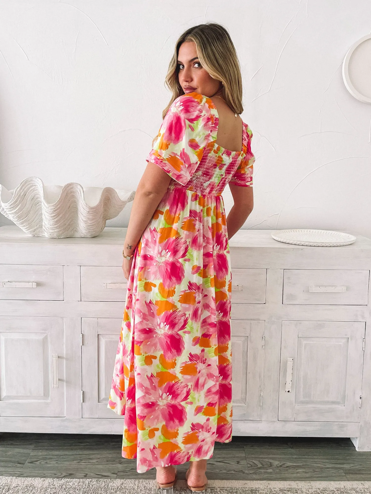 Hot Lanna Dress - Cherry Blossom Curve Dresses|Maternity Dresses