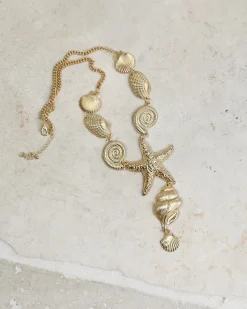 Outlet Larena Shell Necklace - Gold Jewellery|Accessories