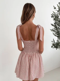 Best Laynie Dress - Red Stripe Mini Dresses|Valentine'S Day Dresses