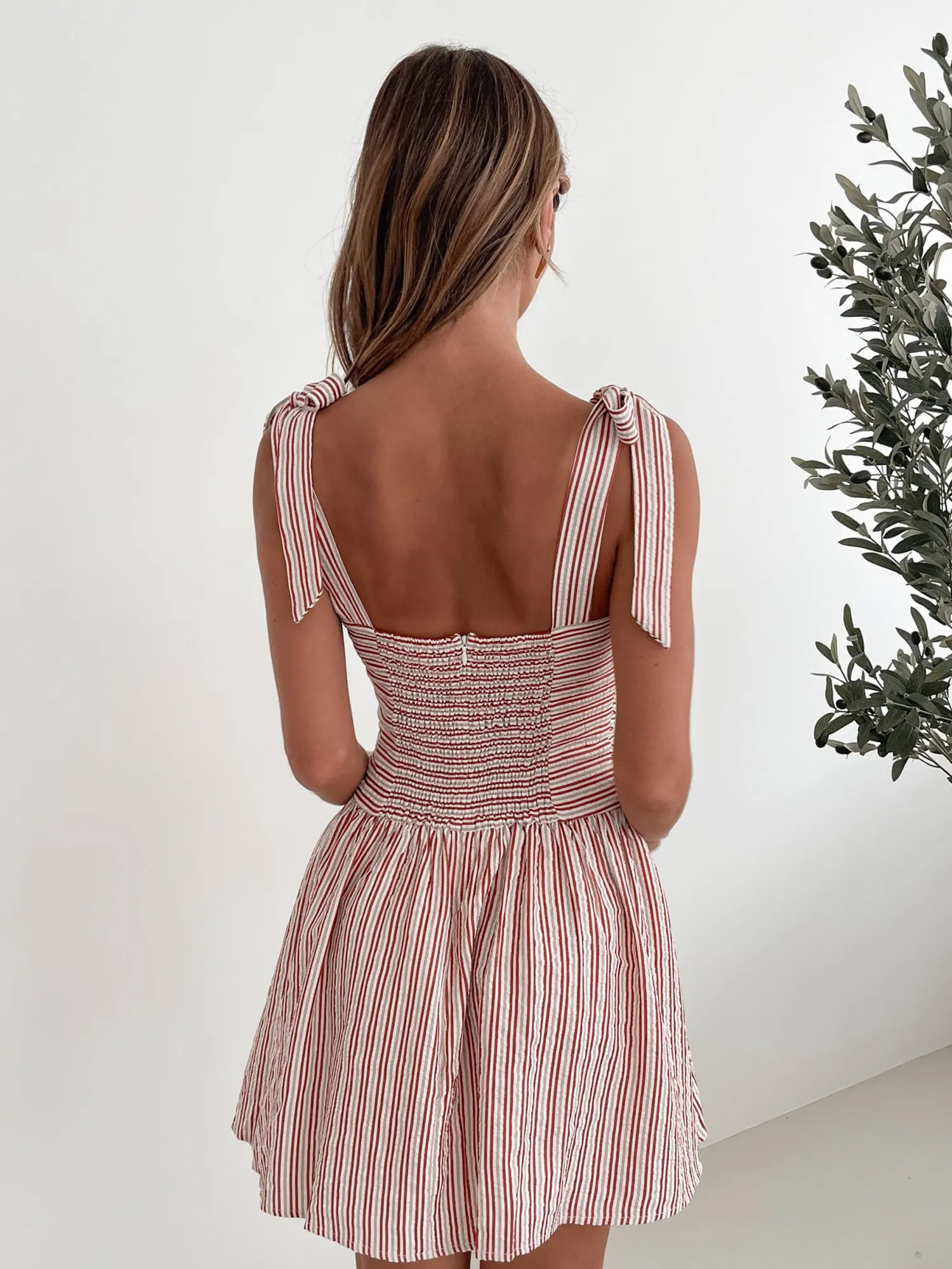 Best Laynie Dress - Red Stripe Mini Dresses|Valentine'S Day Dresses