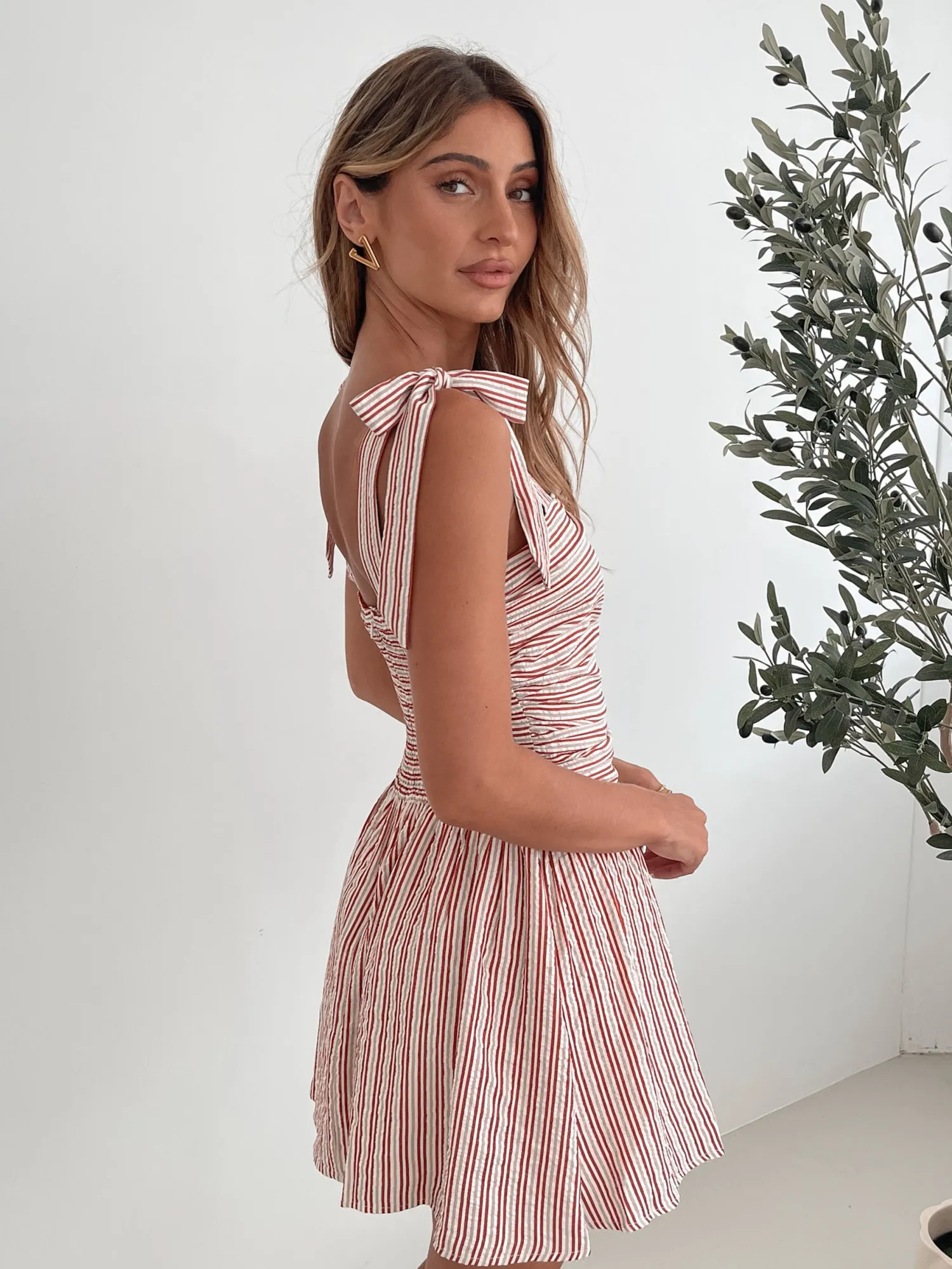 Best Laynie Dress - Red Stripe Mini Dresses|Valentine'S Day Dresses
