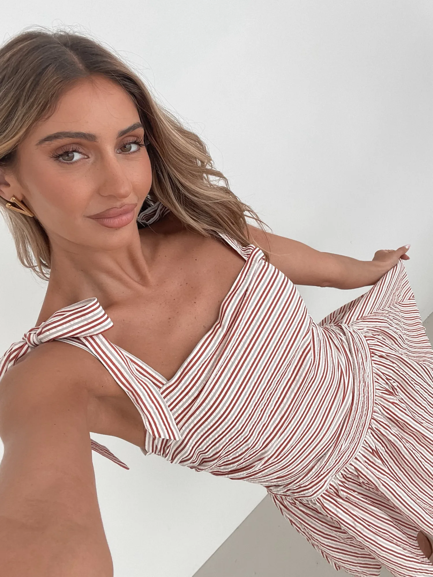 Best Laynie Dress - Red Stripe Mini Dresses|Valentine'S Day Dresses