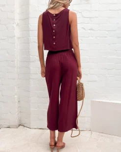 Sale Lighthouse Pants - Bordeaux Pants|Bottoms