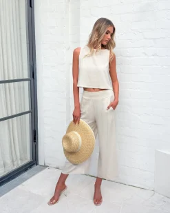 New Lizzo Top - Oatmeal Casual Tops|Crop Tops