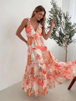 Online Mariel Dress - Pink Floral Floral Dresses|Maternity Dresses