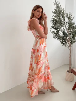 Online Mariel Dress - Pink Floral Floral Dresses|Maternity Dresses