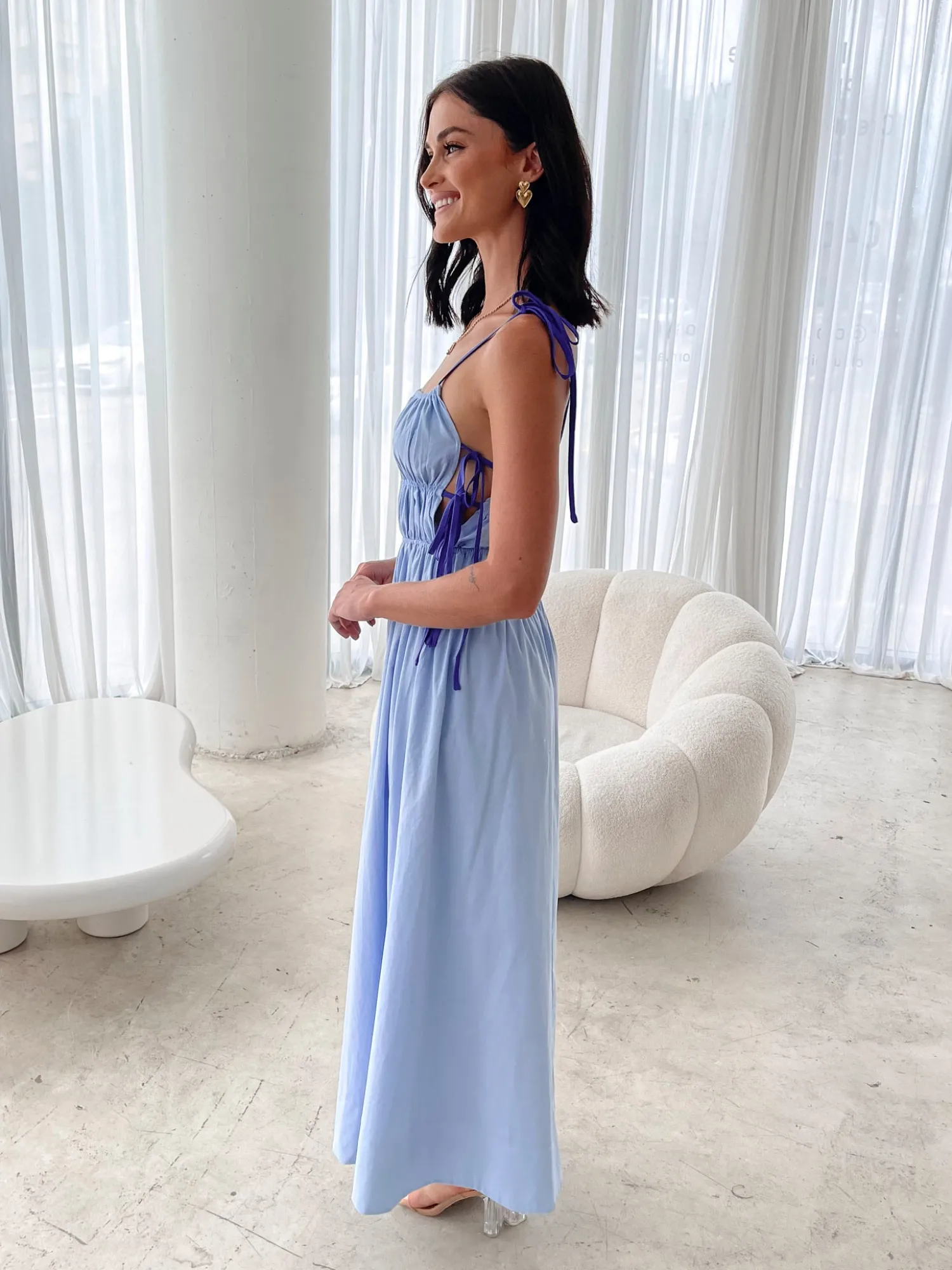 Discount Marzeline Dress - Blue Multi Maternity Dresses|Maxi Dresses