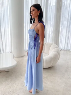 Discount Marzeline Dress - Blue Multi Maternity Dresses|Maxi Dresses