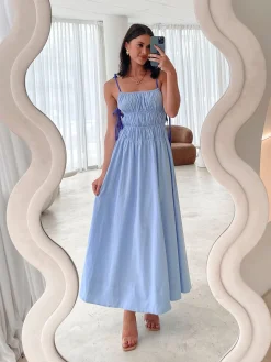 Discount Marzeline Dress - Blue Multi Maternity Dresses|Maxi Dresses