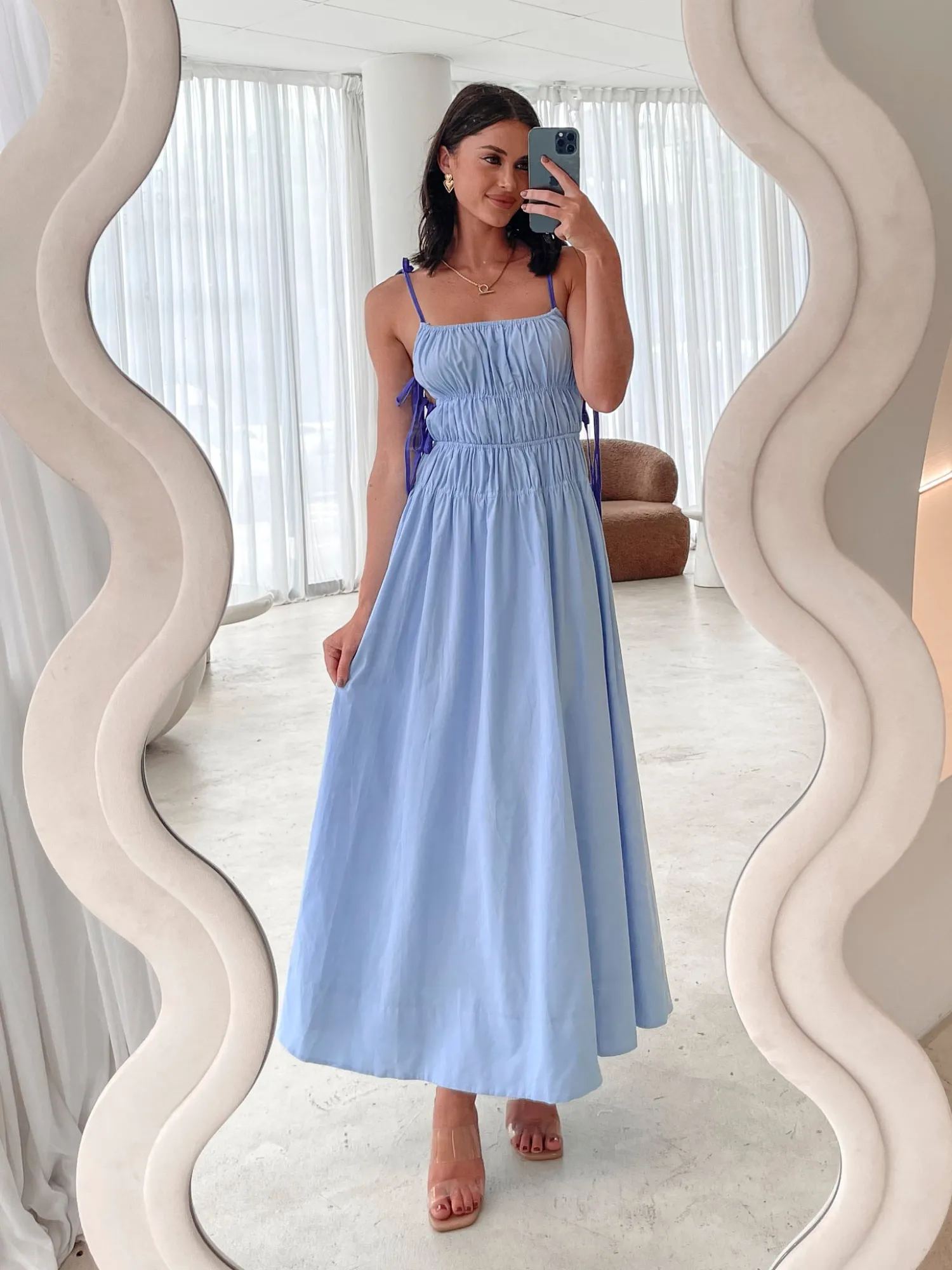 Discount Marzeline Dress - Blue Multi Maternity Dresses|Maxi Dresses
