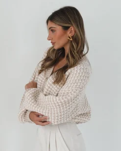 Online Mykelti Cardigan - Camel Print Cardigans|Knitwear & Jumpers