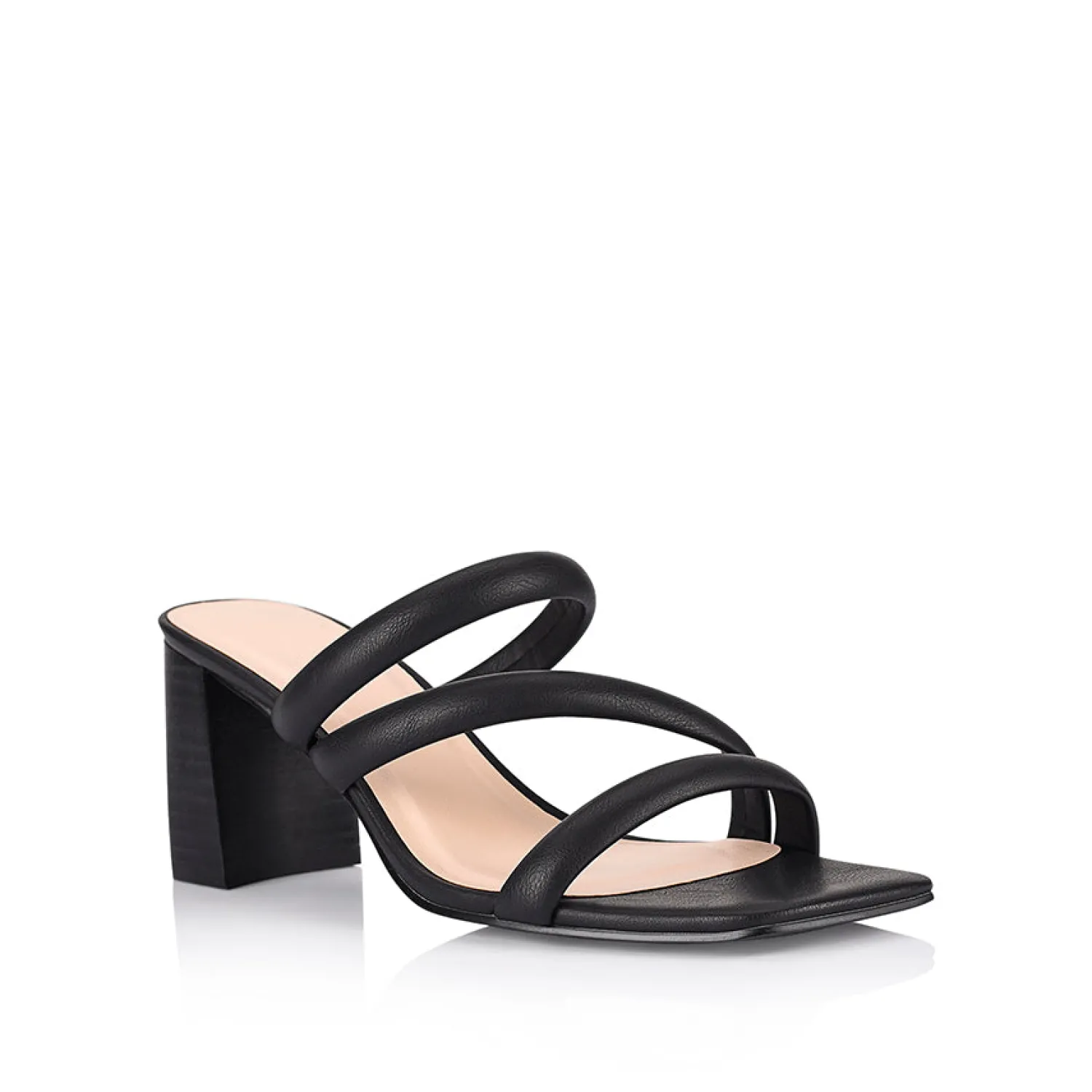 Outlet Naenae Heels - Black Smooth Accessories|Heels