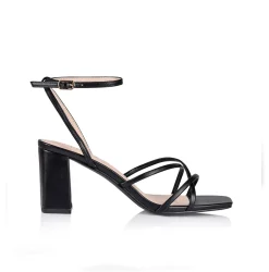 Hot Nakita Heels - Black Smooth Accessories|Heels