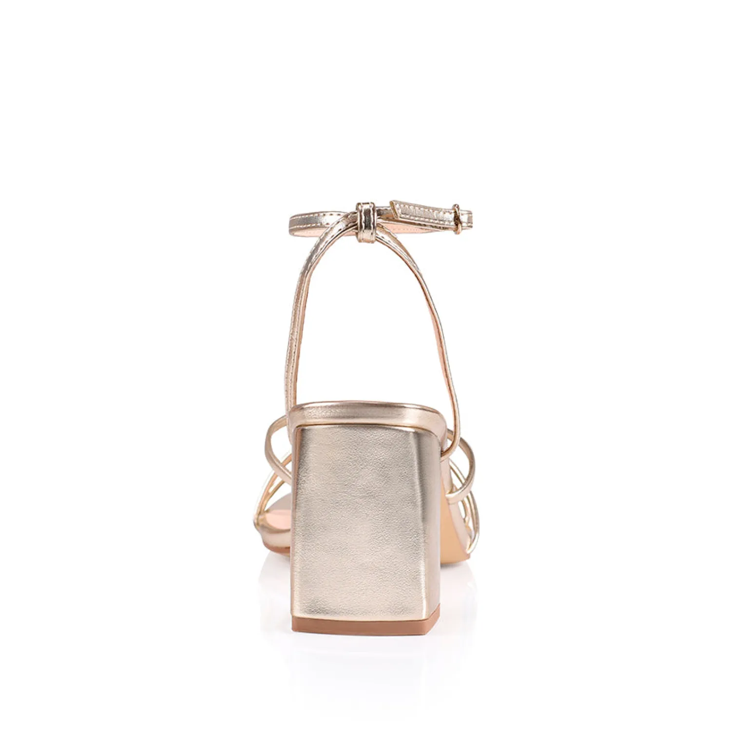 Online Nakita Heels - Champagne Metallic Heels|Accessories