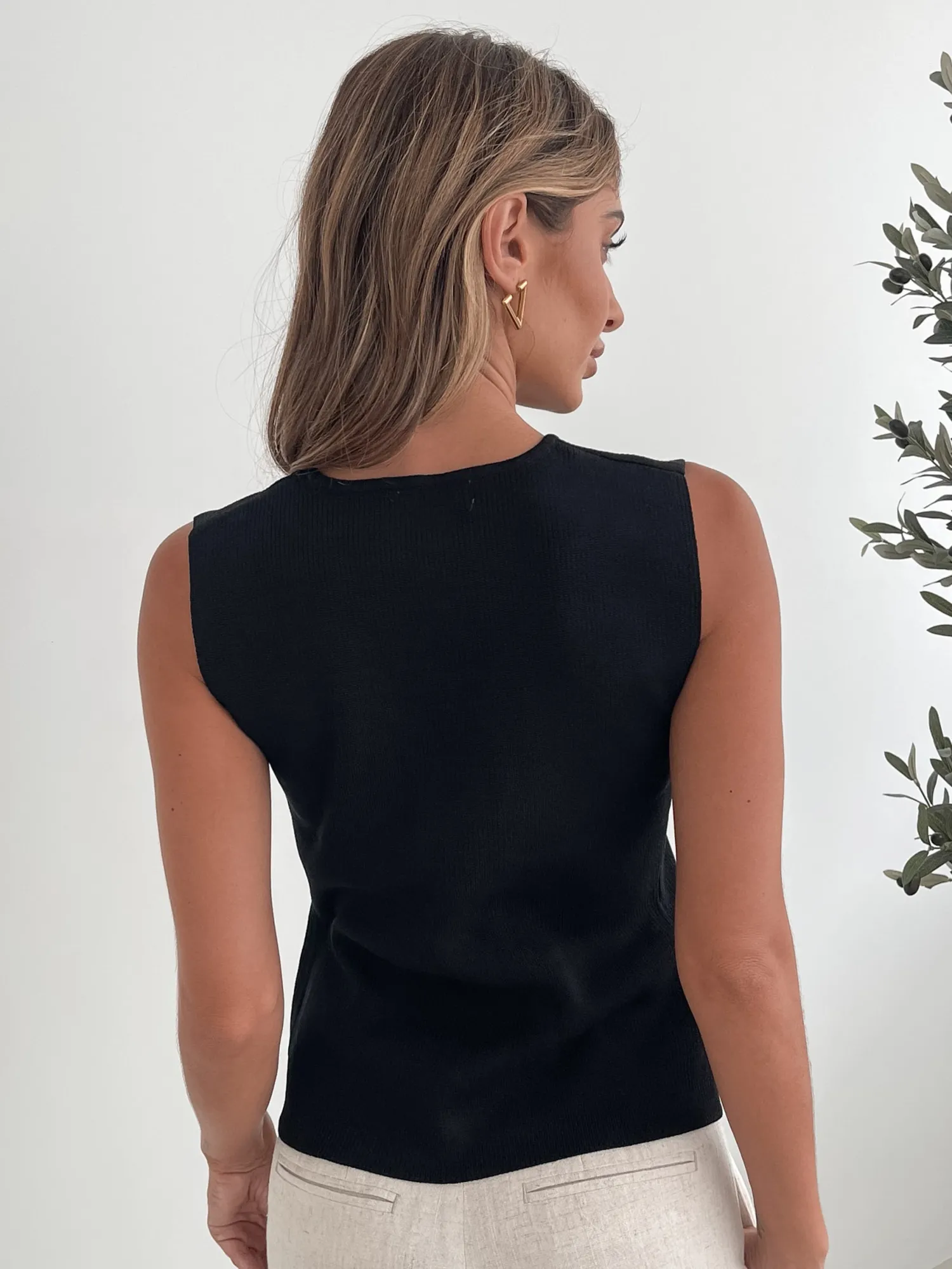 Outlet Odessa Knit Top - Black Maternity Tops|Maternity Tops