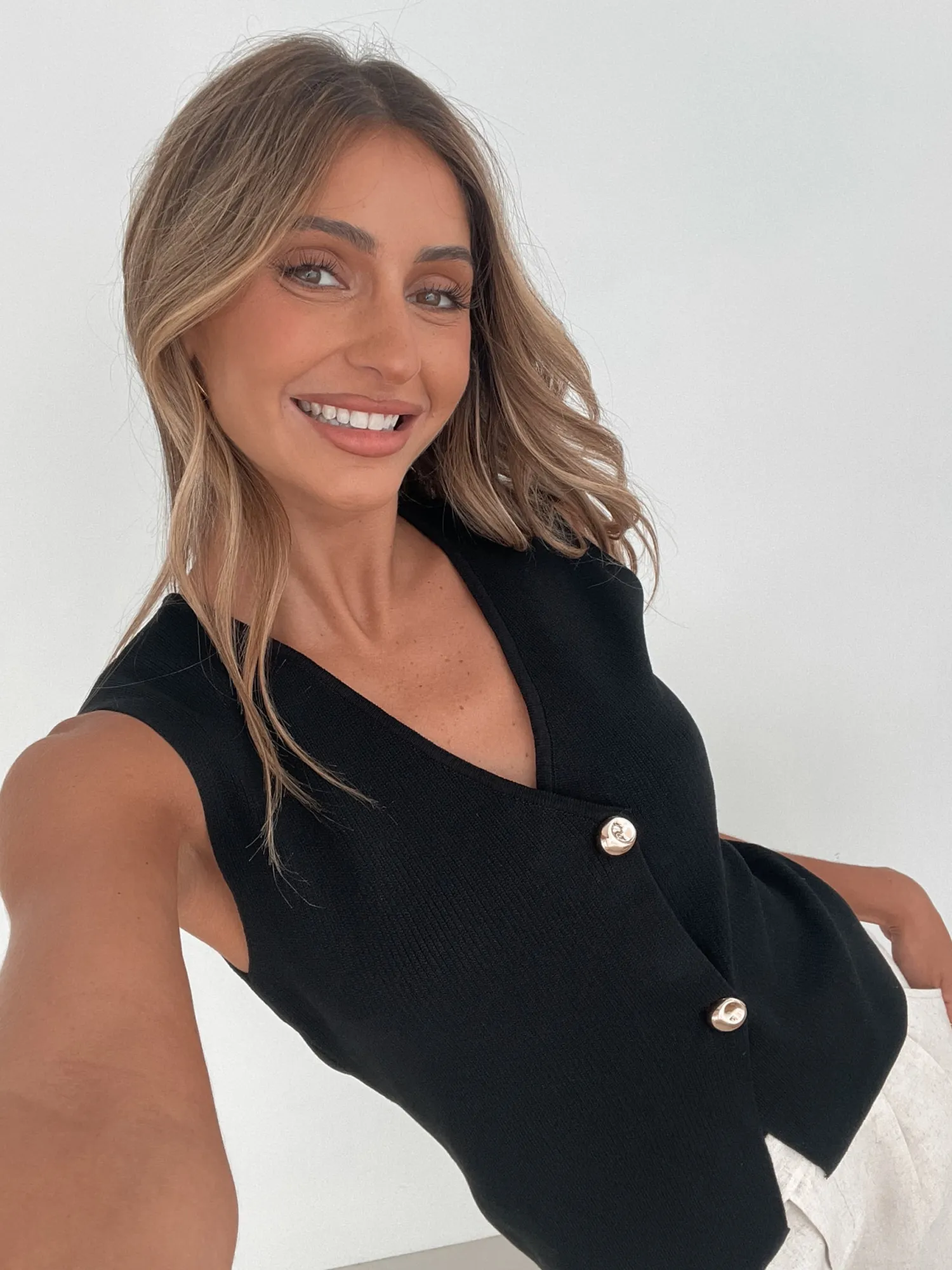 Outlet Odessa Knit Top - Black Maternity Tops|Maternity Tops