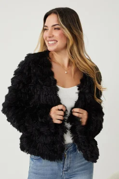 Outlet Ophelle Jacket - Black Jacket & Coats|Jackets & Coats