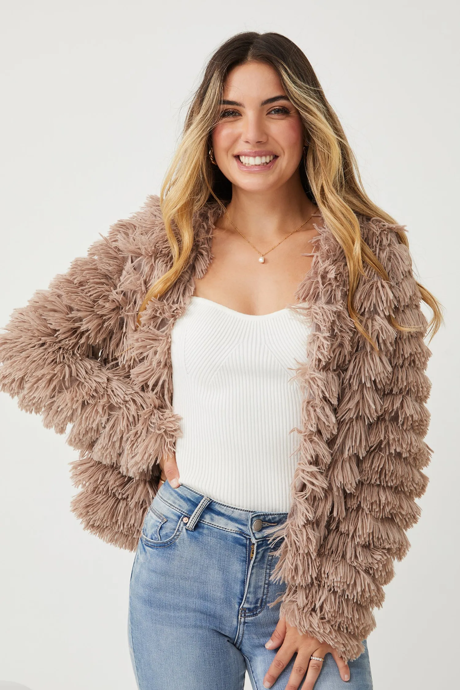 New Ophelle Jacket - Mocha Jacket & Coats|Jackets & Coats