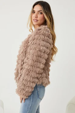 New Ophelle Jacket - Mocha Jacket & Coats|Jackets & Coats