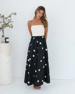 Clearance Orivelle Dress - Multi Spot Spot Dresses|Maternity Dresses