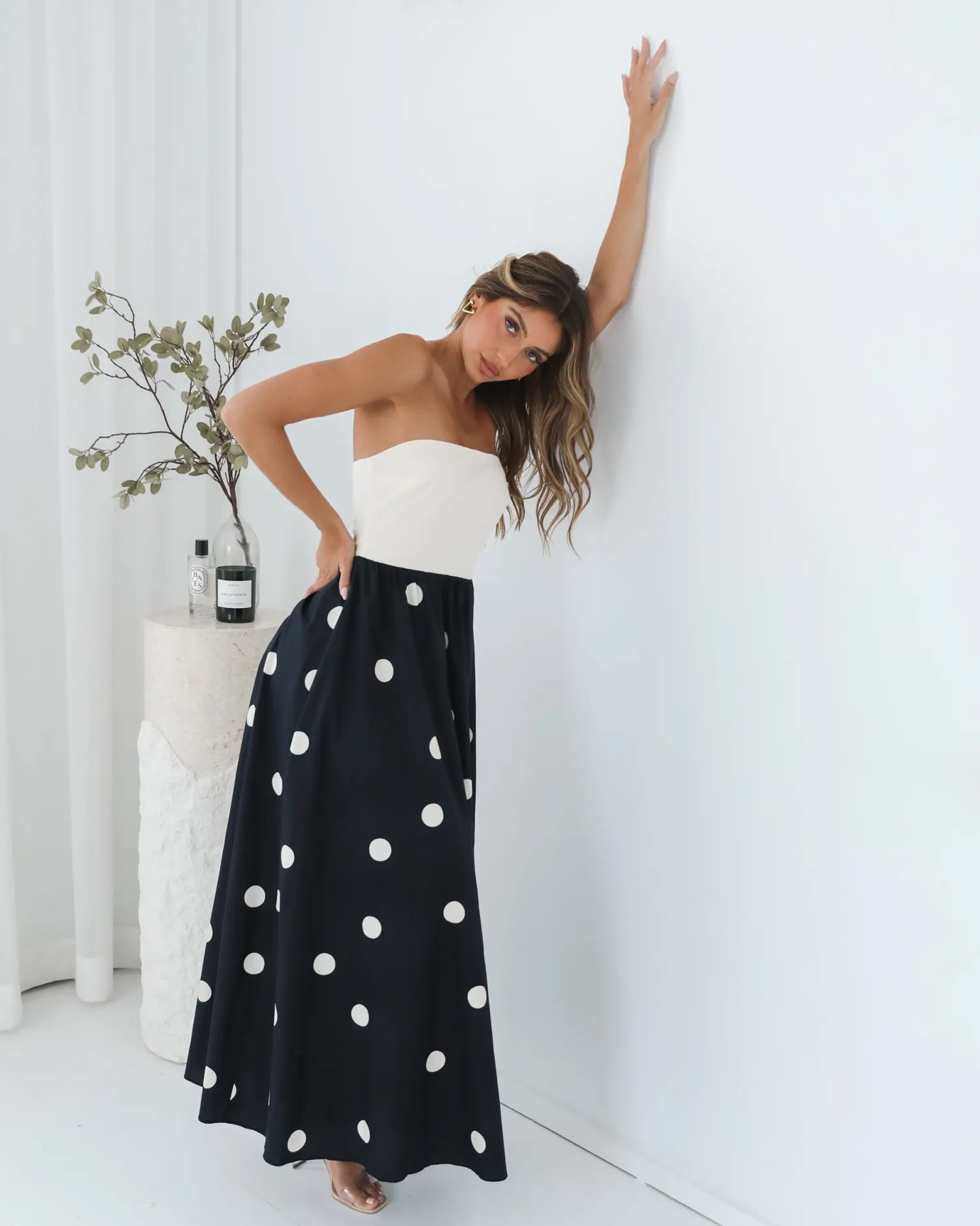 Clearance Orivelle Dress - Multi Spot Spot Dresses|Maternity Dresses