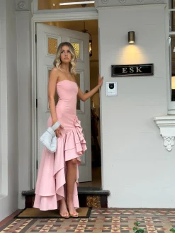 Pashana Dress - Blush Maxi Dresses|Valentine'S Day Dresses