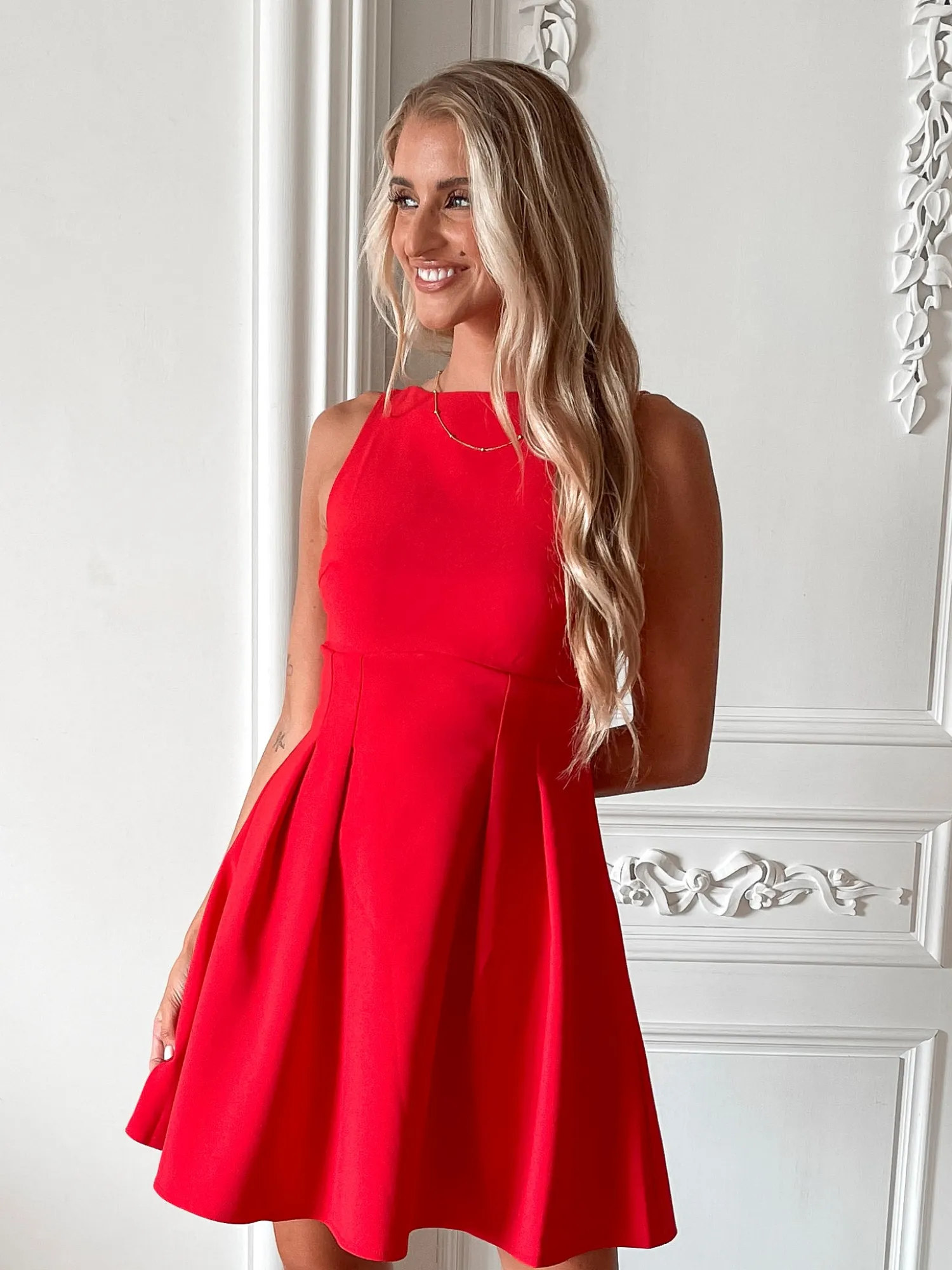 Sale Petronia Dress - Red Mini Dresses|Valentine'S Day Dresses