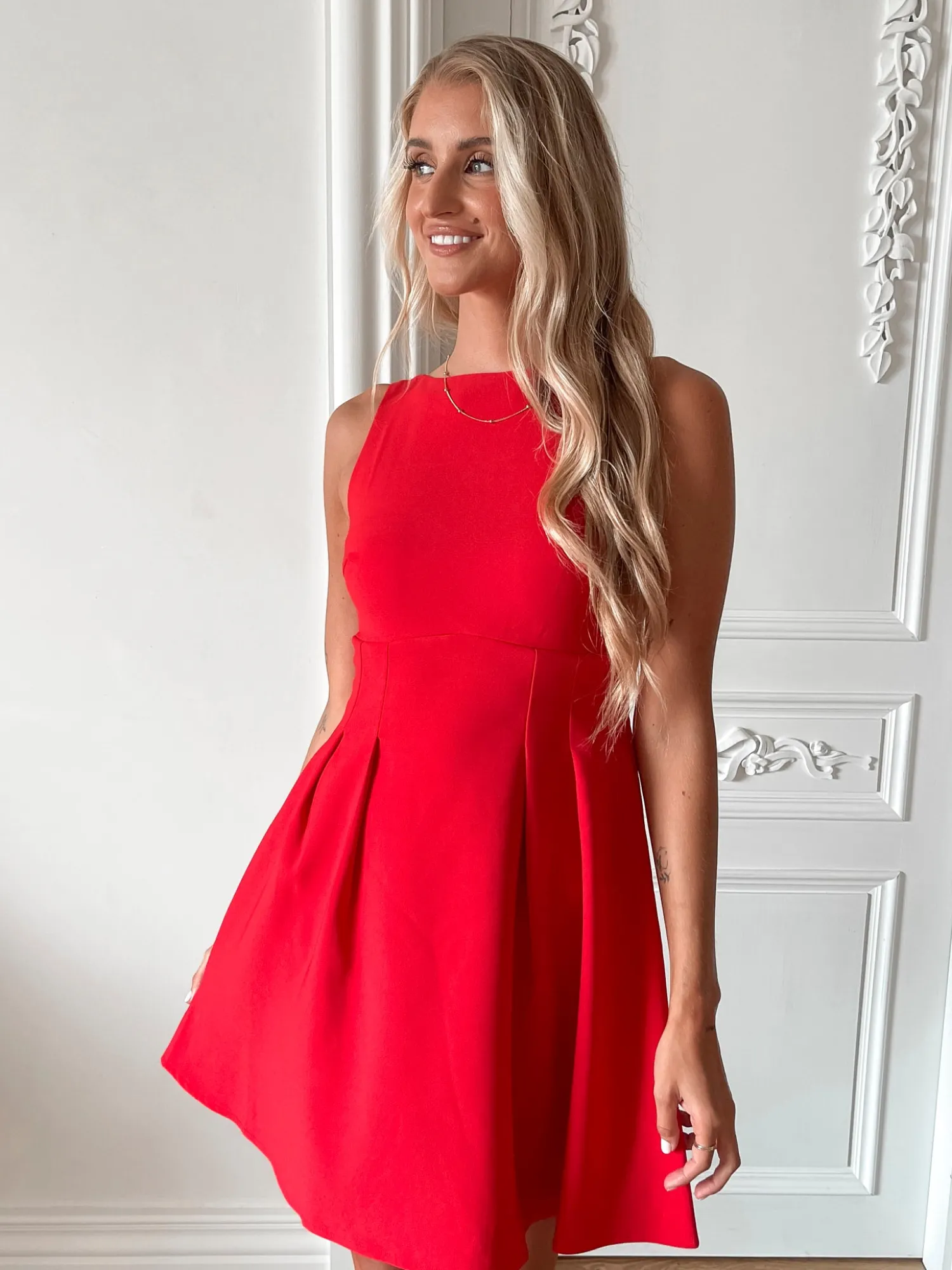 Sale Petronia Dress - Red Mini Dresses|Valentine'S Day Dresses