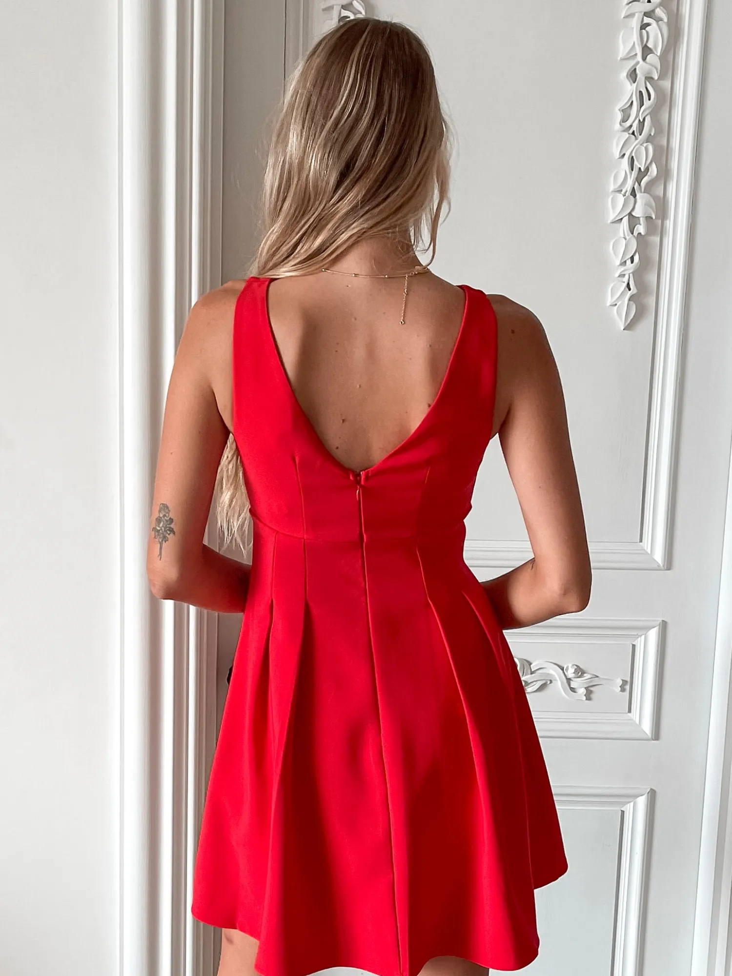 Sale Petronia Dress - Red Mini Dresses|Valentine'S Day Dresses