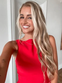 Sale Petronia Dress - Red Mini Dresses|Valentine'S Day Dresses