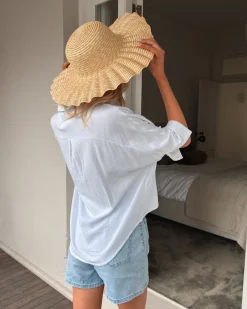 Sale Plato Top - White Long Sleeve Tops|Tops